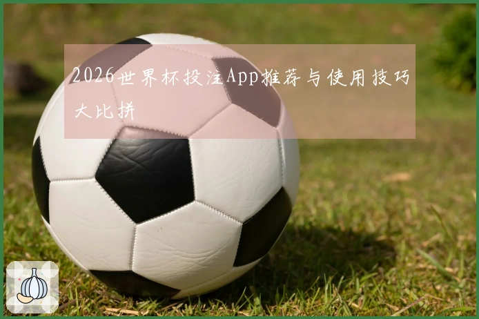 2026世界杯投注App推荐与使用技巧大比拼